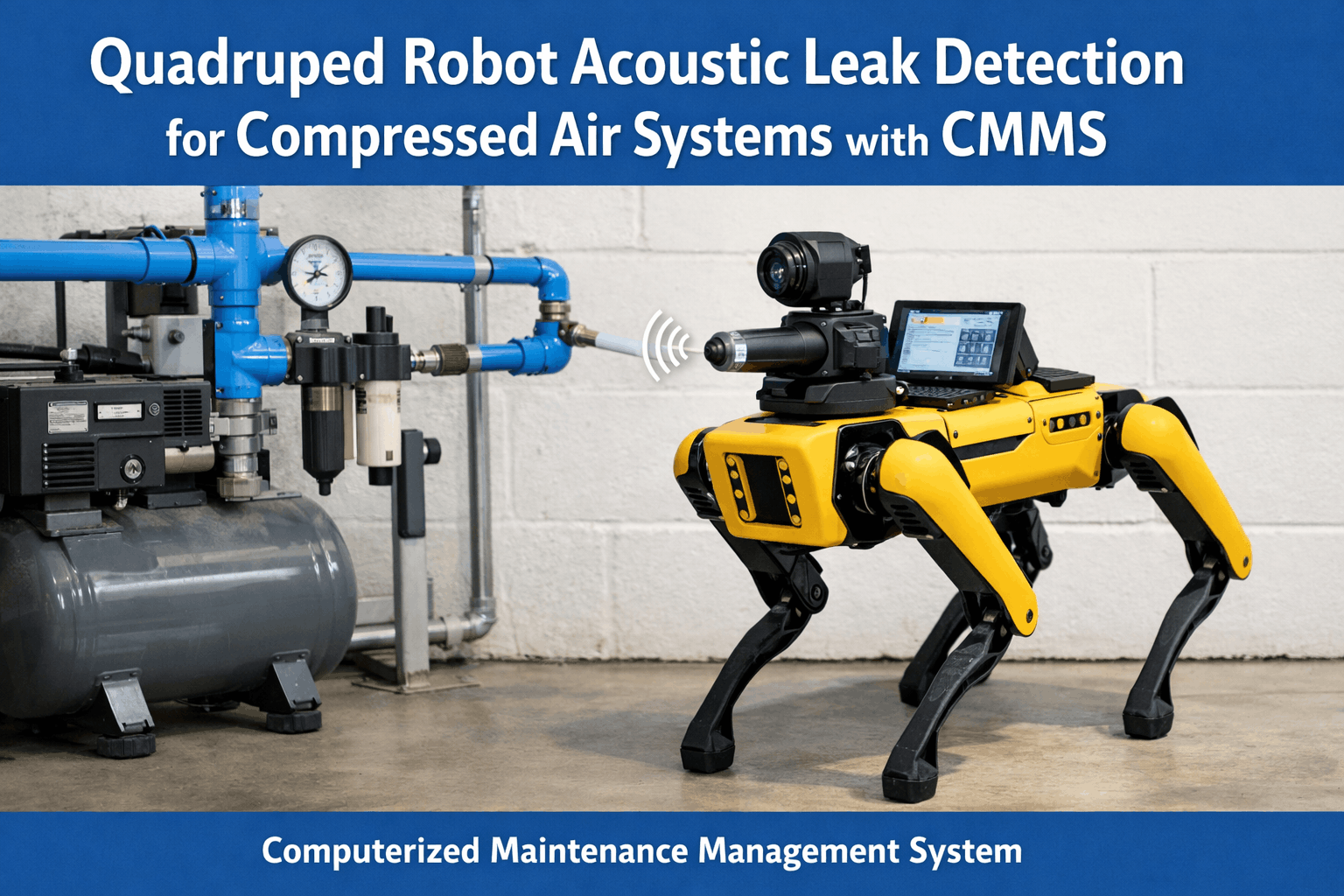quadruped-robot-acoustic-leak-detection-compressed-air