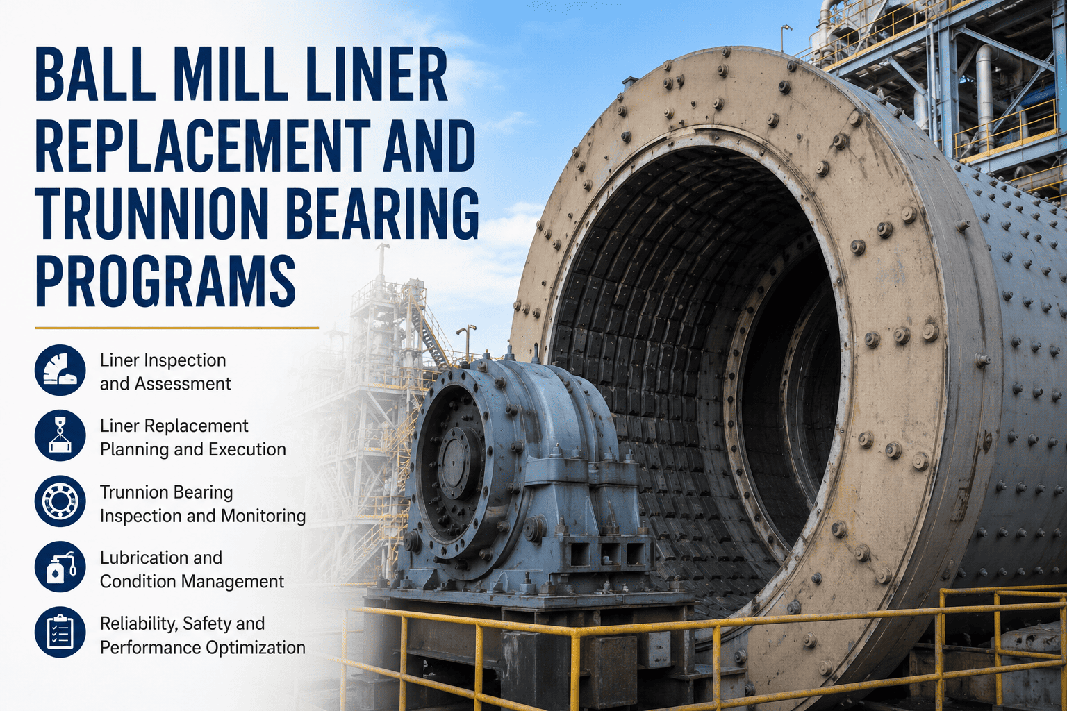 ball-mill-liner-replacement-trunnion-bearing-programs