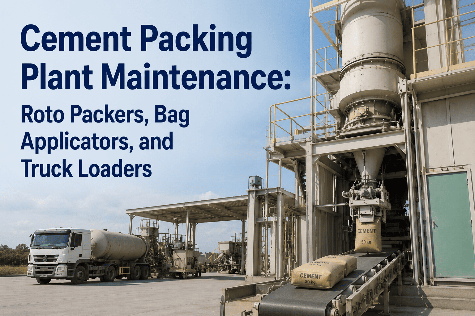 cement-packing-plant-maintenance-roto-packers-bag-applicators