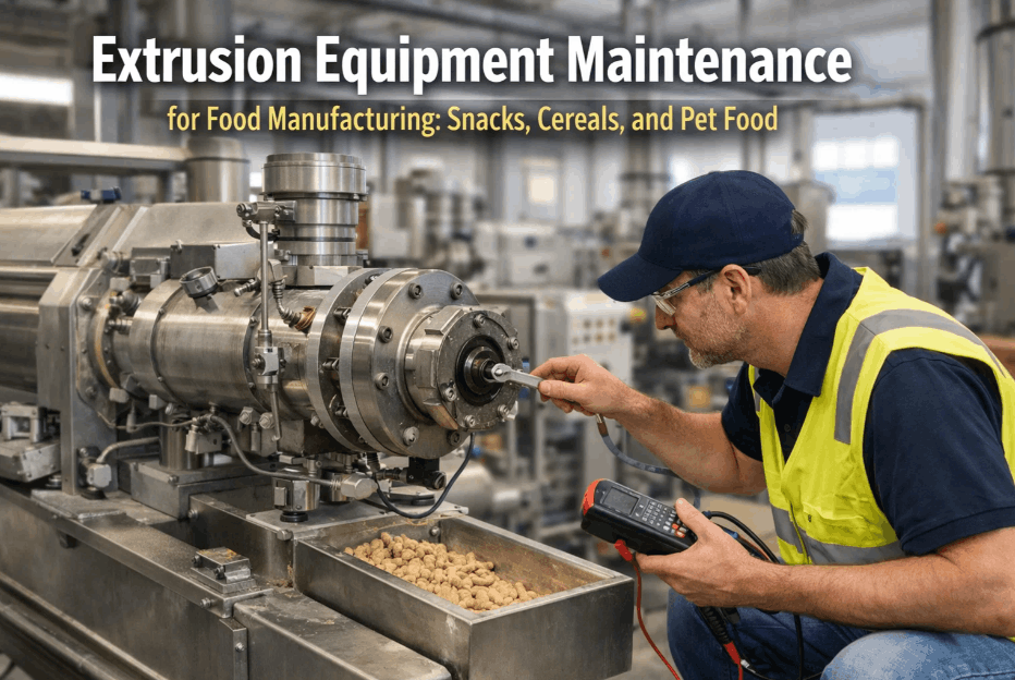 extrusion-equipment-maintenance-for-food-manufacturing-snacks,-cereals,-and-pet-food