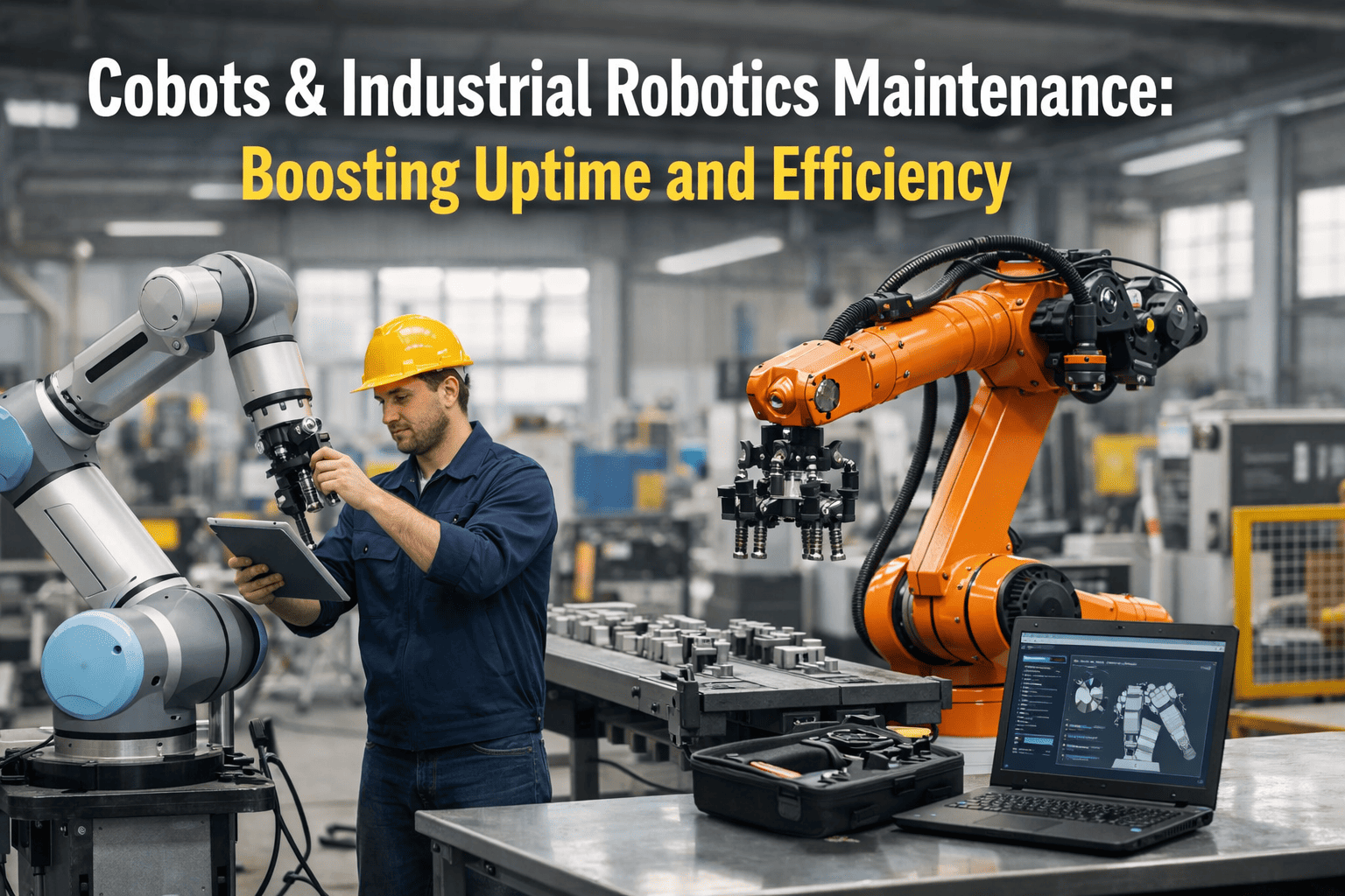cobots‑industrial‑robotics‑maintenance‑uptime‑efficiency
