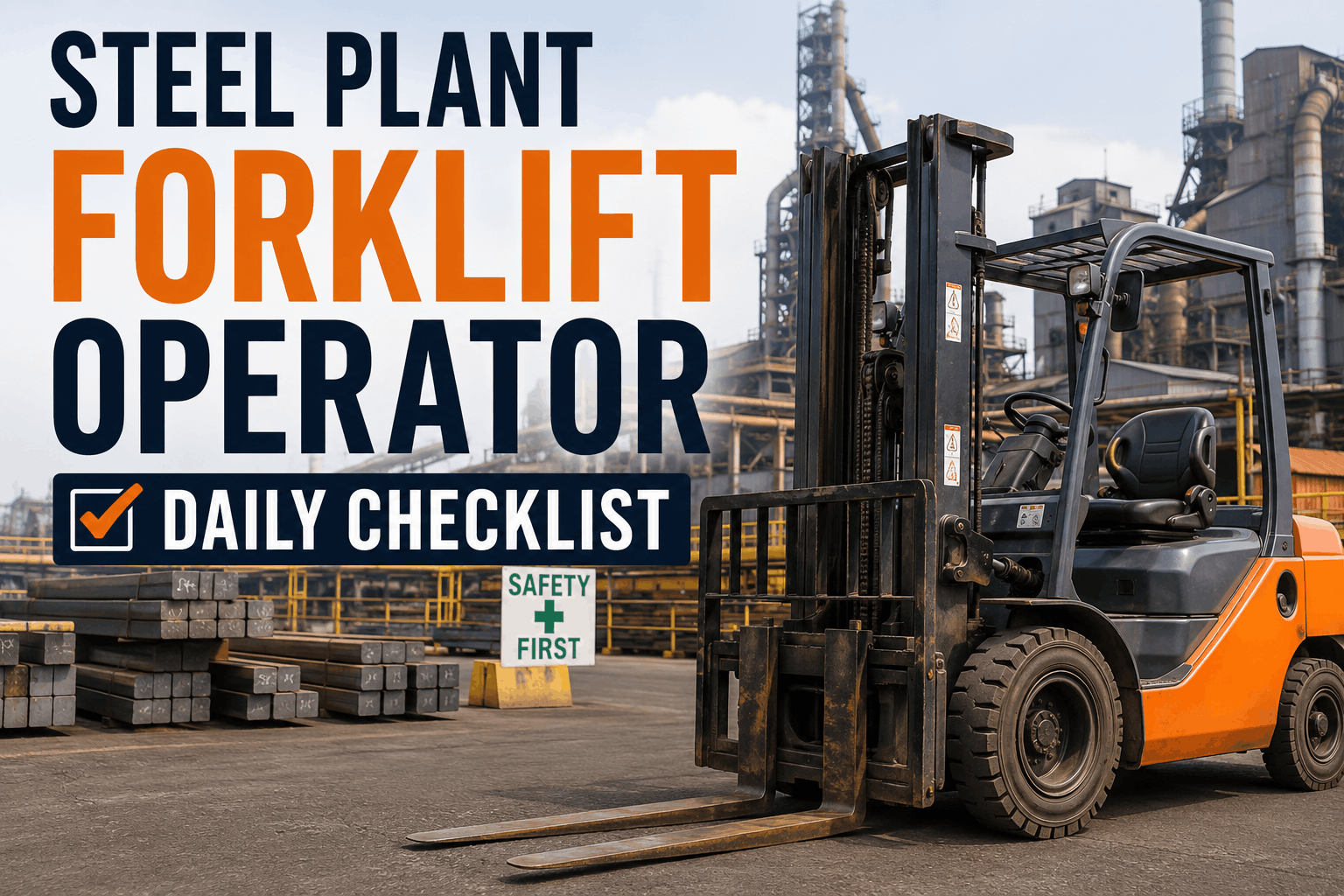 steel-plant-forklift-operator-daily-checklist
